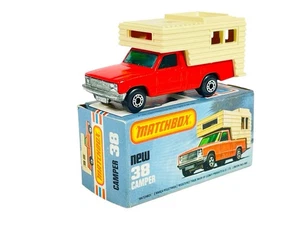 Matchbox Lesney Superfast MB38 Ford Pick-Up Truck Camper w/L Box - Picture 1 of 12