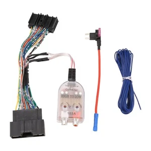 Per Radio di Fabbrica 2011-2018 Aggiungi una Spina Adattatore Amplificatore Subwoofer e4670 - Foto 1 di 7