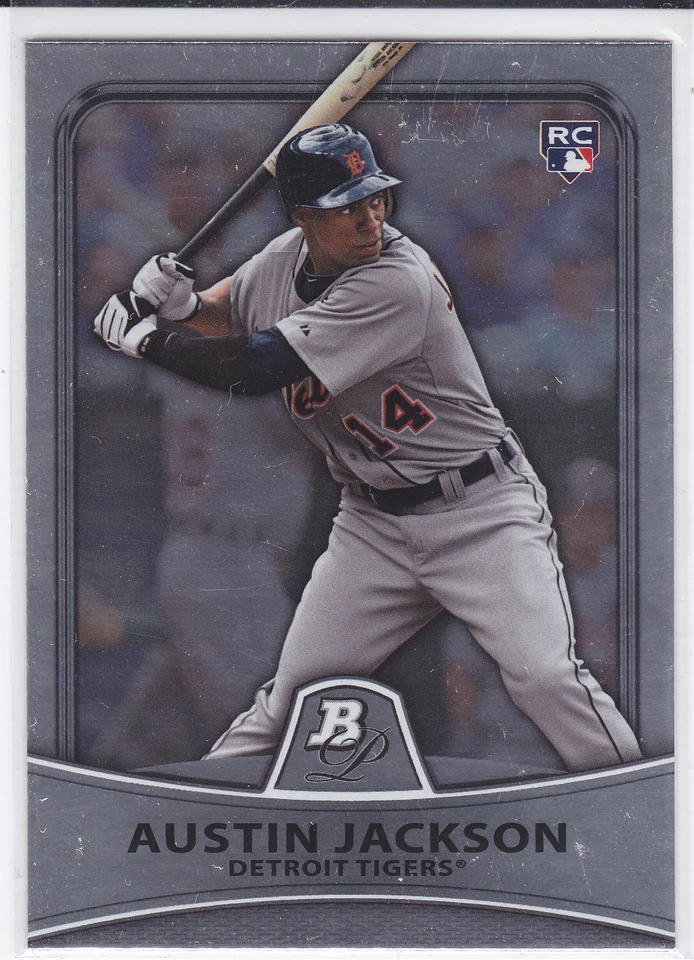 Austin Jackson Detroit Tigers 2010 Bowman Platinum R/C Foto 1 de 1
