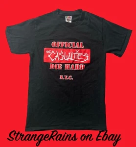 The CASUTIES DIE HARD Hardcore Punk Band Shirt (S) NYC - Bild 1 von 2