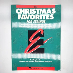 Cello Christmas Favorites For Strings Solo  Sheet Music Book - Picture 1 of 3