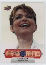 2011 Upper Deck World of Sports World of Politics Sarah Palin #WP-6