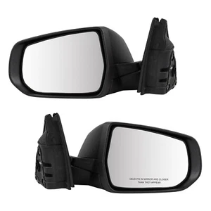 For 2016-2021 Chevrolet Malibu 1.5L Textured Black Mirrors Left and Right Side - Picture 1 of 9