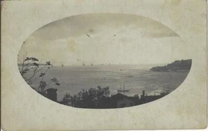 November 13,1918 British Aegean Squadron Entering Constantinople WWI Postcard - Picture 1 of 2