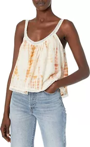 Lucky Brand Women's Sleeveless Scoop Neck Swing Cami Top, XS/TP - Picture 1 of 2