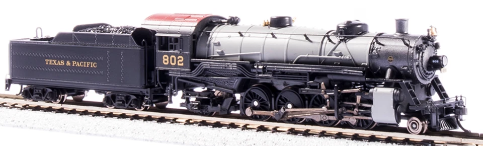 Broadway Limited N USRA Class 2-8-2 Light Mikado Texas & Pacific T&P #802 D 3993 - Image 1 of 1