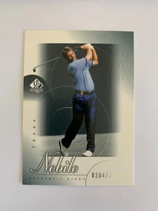 2001 SP Authentic #74 Frank Nobilo AS RC 0384/2999 - Foto 1 di 2