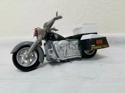 Tonka Hasbro Funrise Police Motorcycle Sounds Lights Black Bike Toy 2014  - Image 1 of 4