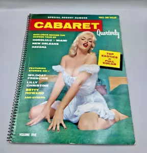 Vintage Cabaret Vol. 5, 1956 Jayne Mansfield Cover & More! Pin-ups! - Picture 1 of 10