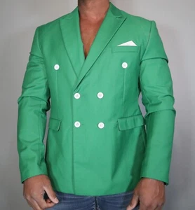 MEN'S GREEN BLAZER 44R - Picture 1 of 3