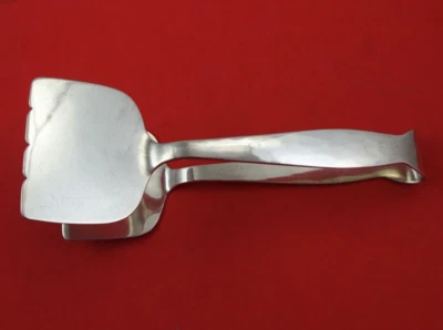 Pinza sándwich sueca moderna de Allan Adler de plata esterlina para servir 7 3/4" Foto 1 de 3