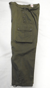 Pantalon de SAUT TREILLIS TAP PARA 47/56 vert Parachutiste époque guerre Algérie