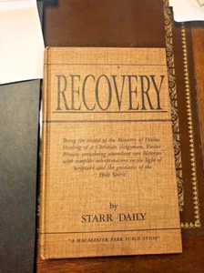 VINTAGE RECOVERY STARR DAILY 1948 1. AUSGABE MACALESTER PARK VERLAG - Bild 1 von 6