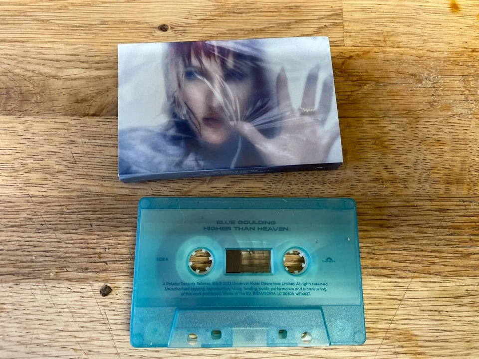 Ellie Goulding - Higher Than Heaven Blue Cover (2023 - Original) cassette new - Image 1 of 1