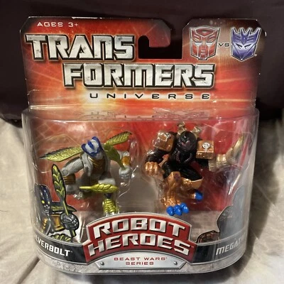 Transformers Robot Heroes 2008 Beast War RHINOX & WASPINATOR Foto 1 de 3