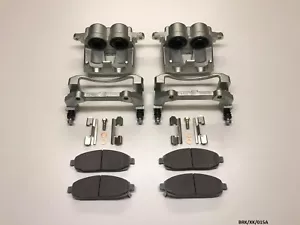 2 x Front Brake Caliper & Brake Pads for Jeep Commander XK 2006-2010 BRK/XK/015A - Picture 1 of 4
