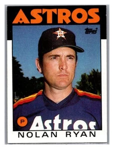 Topps #100 1986 Nolan Ryan casi como nuevo - buen estado - Imagen 1 de 2