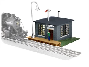 Lionel 2229030 O Scale Train Orders Building - Picture 1 of 1