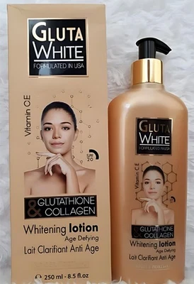Gluta White Glutathione and Collagen Lotion 250ml