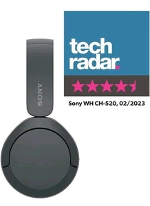 Sony WH-CH520 Cuffie Bluetooth Wireless Nero Fino a 50 ore di autonomia - Foto 1 di 7