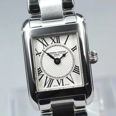 New Batt[N MINT]Box FREDERIQUE CONSTANT Classics Carree FC-200X1C/CD/12/4/5/6 Qz - Image 1 of 4