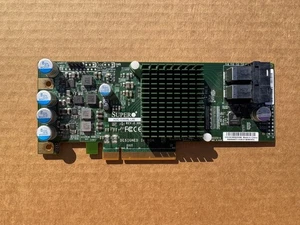 Supermicro AOC-S3008L-L8E Rev. 2.00 LSI SAS3008 12Gbs HBA IT mode - AS-IS - READ - Afbeelding 1 van 2
