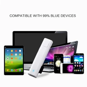 `Clip On Wireless BT Receiver Adapter For Business Meeting Travel - Photo 1/9
