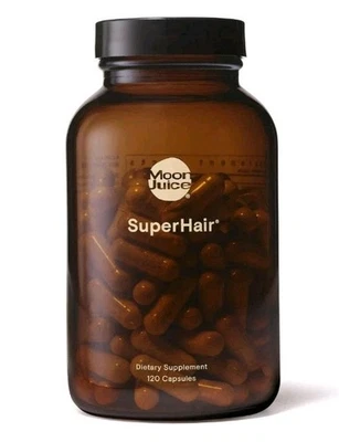 Moon Juice SuperHair Bottle (120 Capsules) - Hair Growth Vitamins Exp 10-2026 - Image 1 of 4