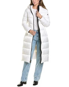 Post Card Avoriaz Down Coat Women's White 38 - Picture 1 of 5