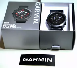 Garmin Epix Pro Sapphire Gen 2 51mm Smartwatch Titangrau 010-02804-51 Gebraucht - Bild 1 von 8