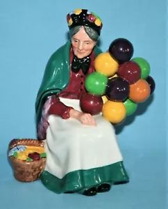 ROYAL DOULTON " OLD BALLOON SELLER " FIGURINE - HN1315 - BALLOON LADY - Picture 1 of 6