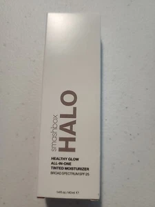 Smashbox Halo Healthy Glow All-In-One Tinted Moisturizer SPF 25🦋 Deep 1.4oz NIB - Picture 1 of 2