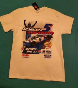 KYLE LARSON #5 T-SHIRT "LAS VEGAS WIN" * MEDIUM * NEW with TAG * WHITE TEE * - Picture 1 of 2