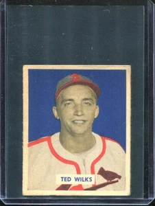 1949 Bowman Baseball # 137 Ted Wilks (EX) Excellent - Picture 1 of 2