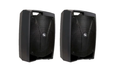 Casse 1Coppia V8PLUS Amplificate 1200Wpp/SpL122db .Aperte ex Demo .(02pcs) - Immagine 1 di 3