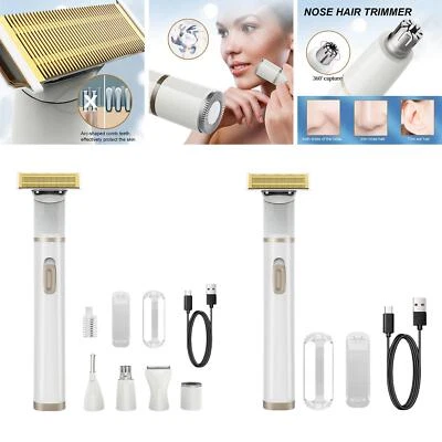 Women Hair Trimmer IPX7 Waterproof Gentle Hair Removal Device for Pubic Hair - image 1 of 2