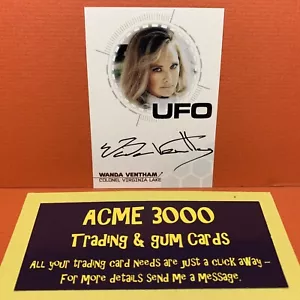 Unstoppable UFO Series 3 Wanda Ventham GOLD FOIL Autograph Card WV1 - RARE - Bild 1 von 2