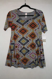 Nueva con etiquetas Camiseta LuLaRoe Disney Perfecta Talla XXS Minnie Mouse Estampado Azteca - Imagen 1 de 4