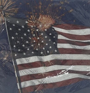 4th Of July Firework Finale Luncheon Napkins - Picture 1 of 2