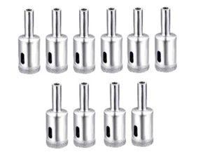 mdairc 10 piezas brocas de diamante de 10 mm extractor removedor herramientas sierras de orificios para vidrio - Imagen 1 de 1