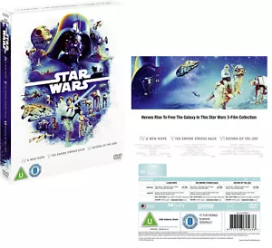 STAR WARS 4-6 V-VI 1977-1983 ORIGINAL TRILOGY (2004 version) - NEW Eu RgFree DVD - Bild 1 von 1