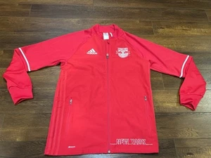 Adidas New York Red Bulls Jacket Mens Size Medium Full Zip Climacool Warmup MLS - Picture 1 of 7