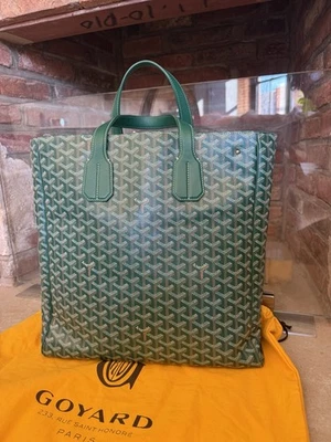 Auténtico bolso de hombro Goyard verde Voltaire (correa no incluida) Foto 1 de 4