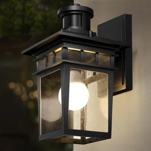 APOTO Aussenlampe mit Bewegungsmelder 3 Beleuchtungsmodi Lampe mit - Bild 1 von 24