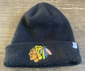 Chicago Blackhawks NHL Kinder Beanie von Forty Seven Marke Einheitsgröße Neu! - Bild 1 von 2