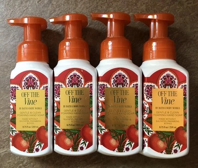 ✨ 4x NEW Bath & Body Works OFF THE VINE Foaming Hand Soap 8.75 Fl Oz , Tomato ✨ - Image 1 of 4