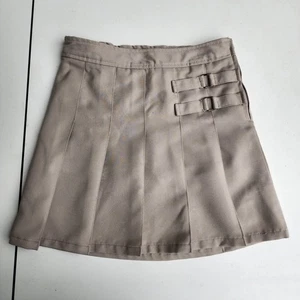 French Toast Girls Stretch Adjastable Waist Uniform Skort Khaki School Skirt 8 - Picture 1 of 8