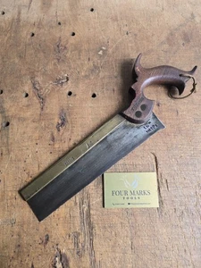 Hobson of London 10" Messing Back Zapfensäge 14 Tpi Holzbearbeitung Zimmermann Schreiner - Bild 1 von 18