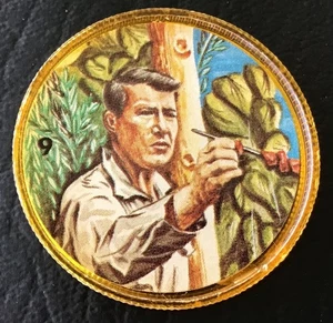 1960s Schuler’s Potato Chips Space Magic Coin No. 6 Friendship 7 - Picture 1 of 2