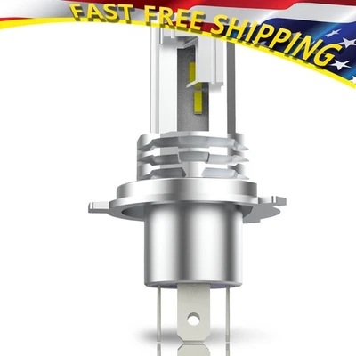 NUEVO H4 LED bombilla de haz alto/bajo delantero súper brillante para motocicletas M4 Foto 1 de 4